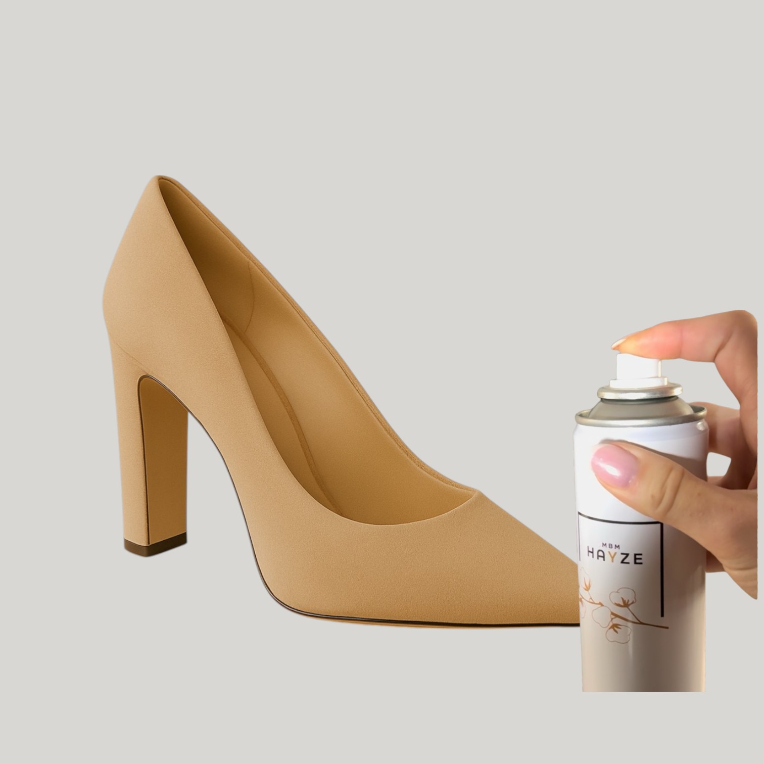 Natuurlijke spray stinkschoenen