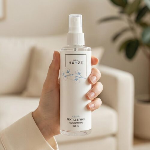 Natuurlijke textile spray voor delicate stoffen
