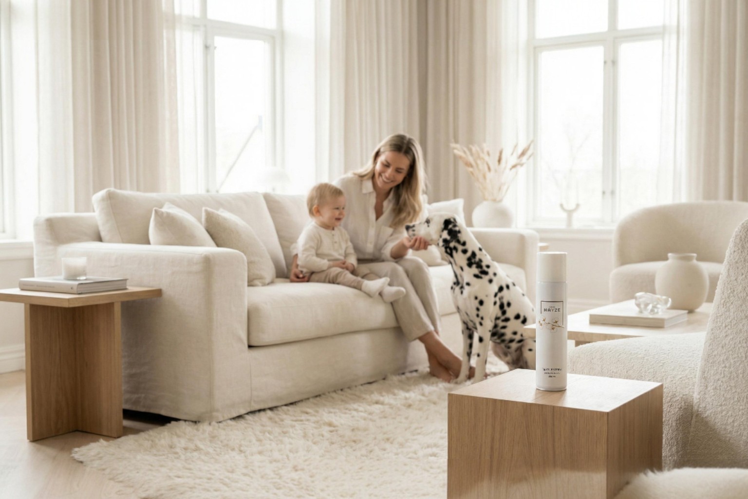 Natuurlijke spray tegen honden geur in huis en auto